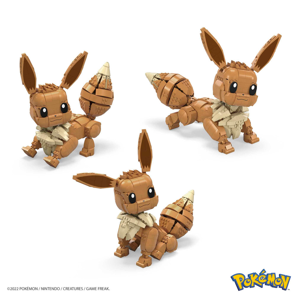Mega Pokemon Jumbo Eevee 2025 Mattel Creations - Main Image