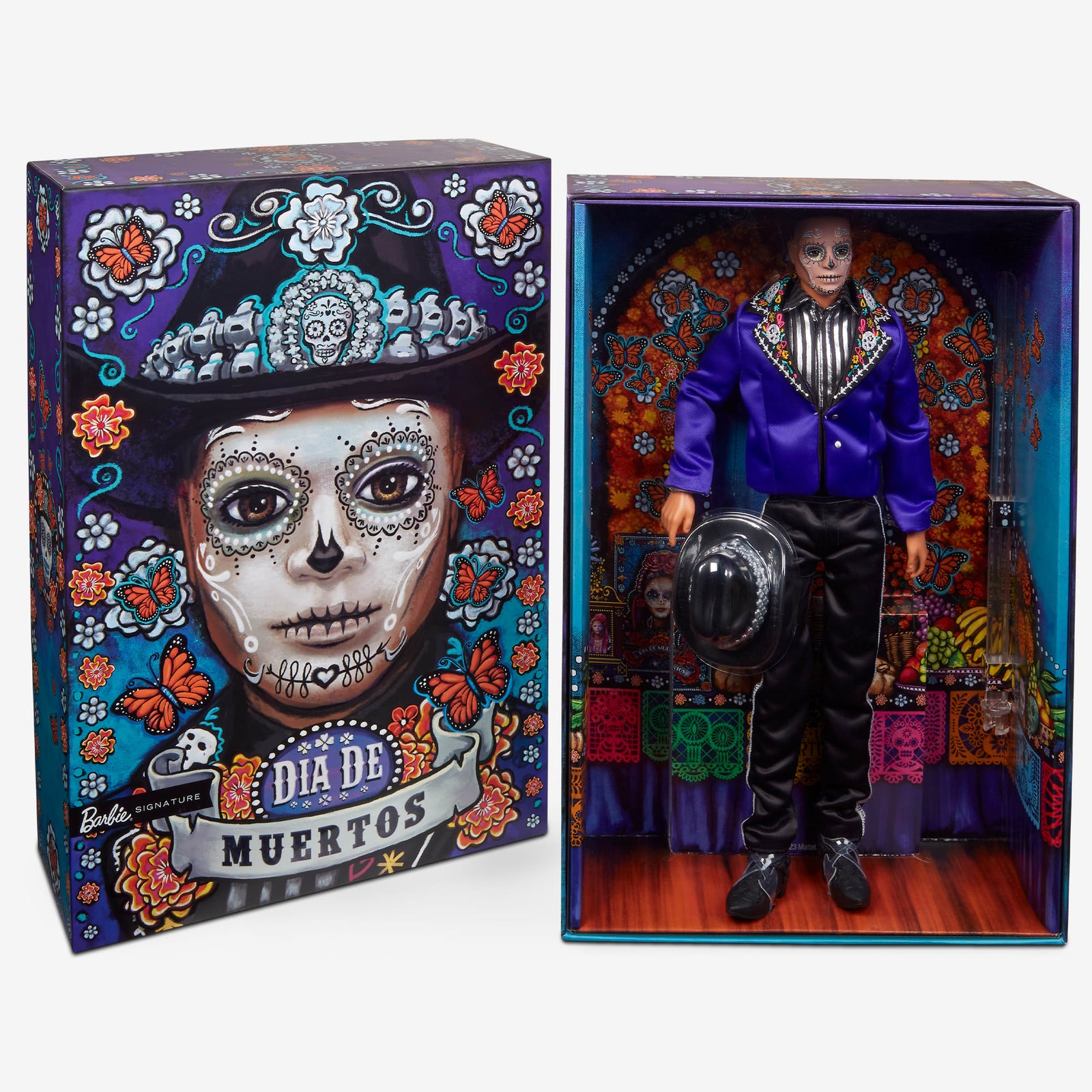 2023 Día De Muertos Ken Doll