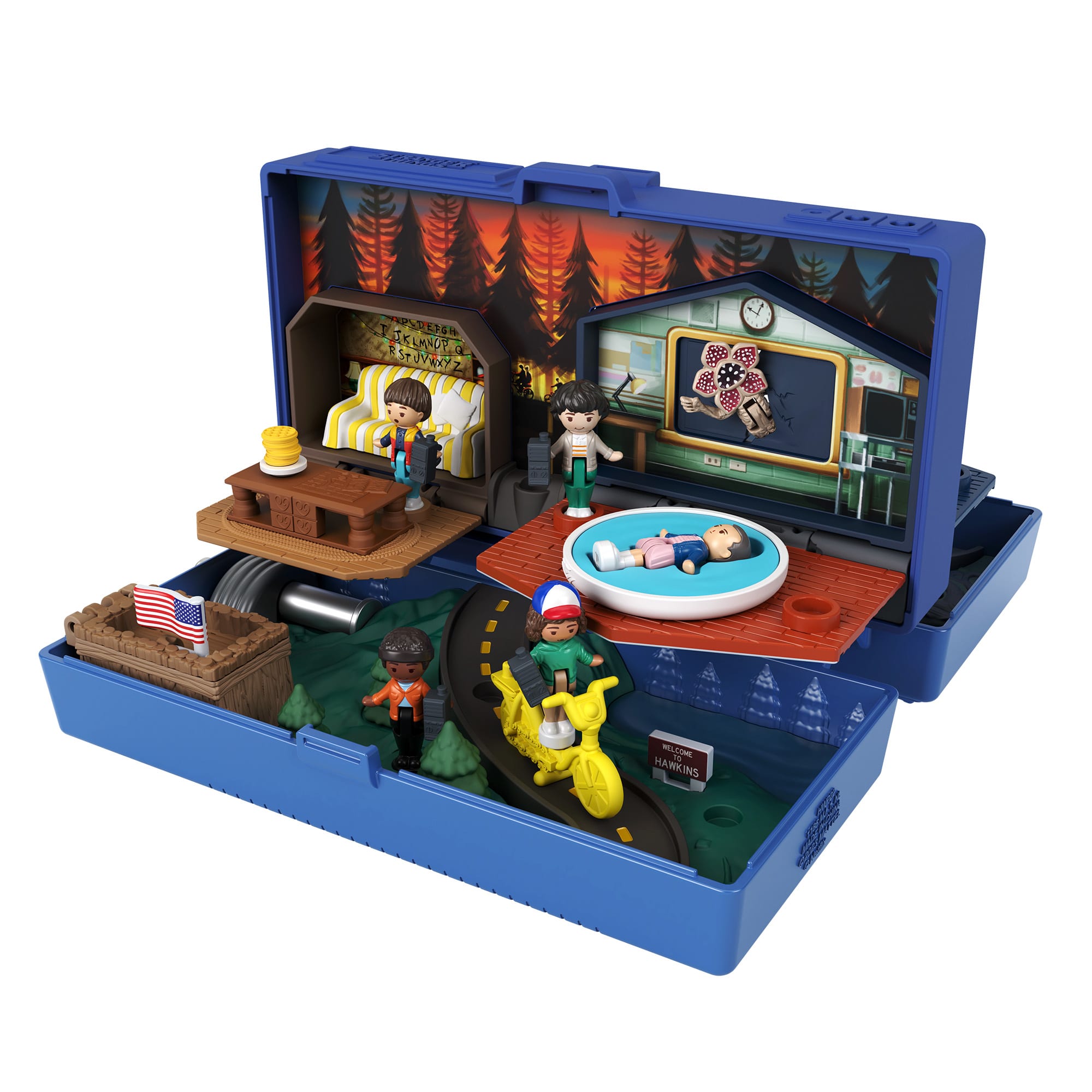 Polly Pocket x Stranger Things Compact Playset