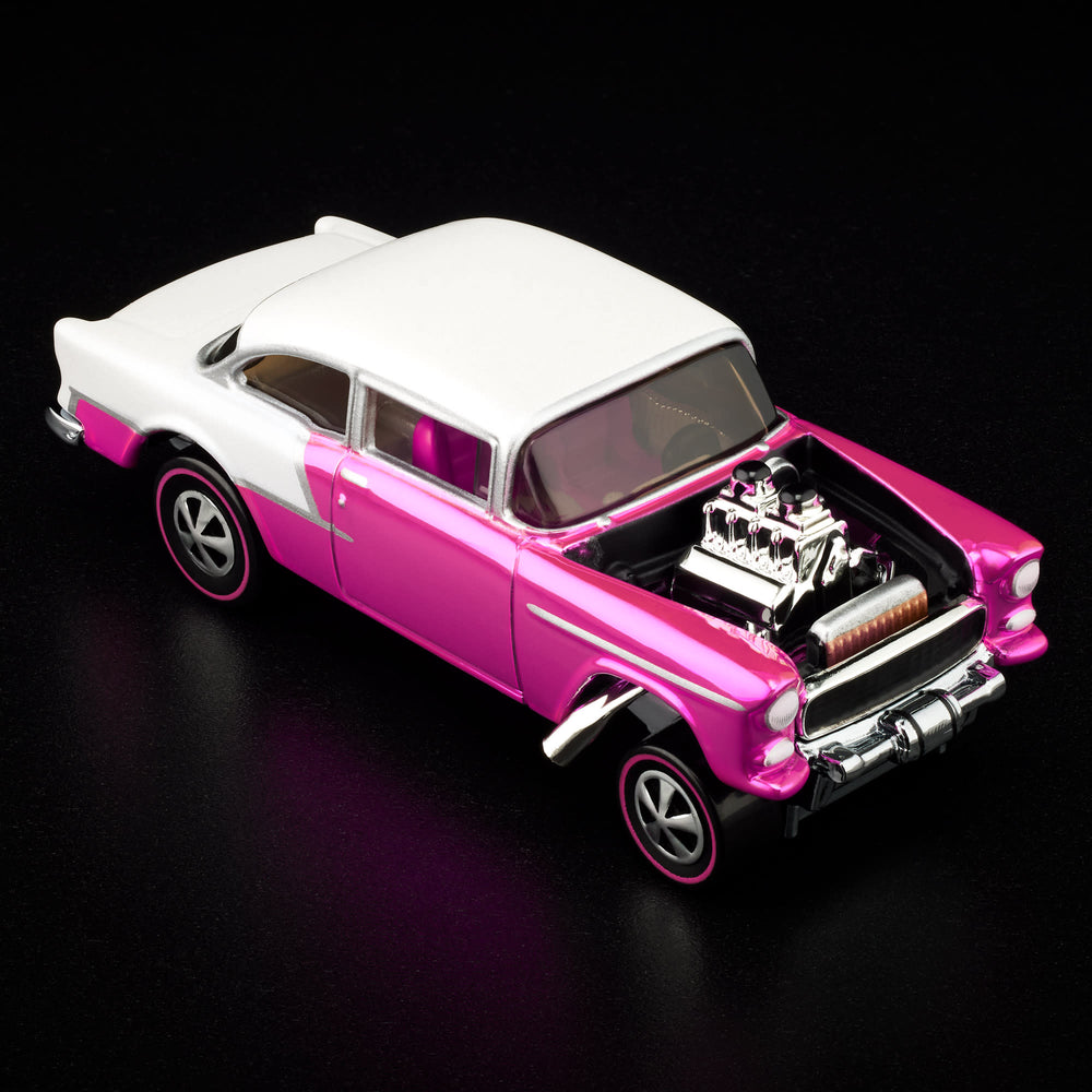 Hot Wheels RLC Mail-In '55 Chevy Bel Air Gasser, Edizione Limitata Collezionisti, Rossa - Foto 5