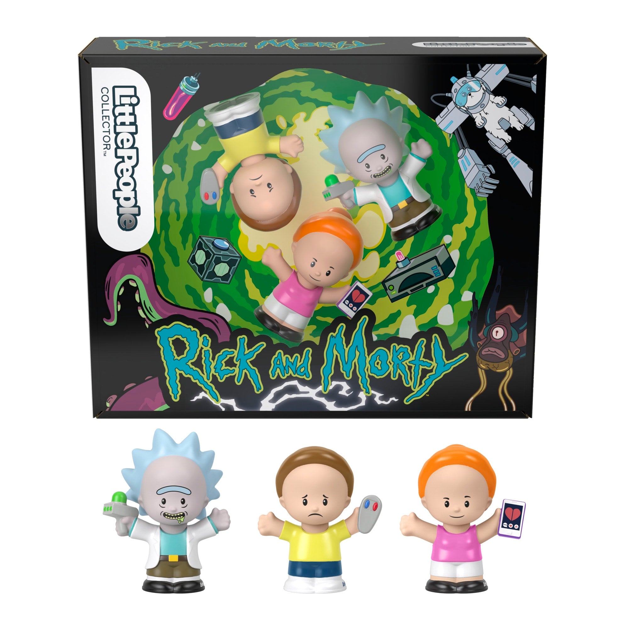 Little People Collector Rick and Morty Figure Set