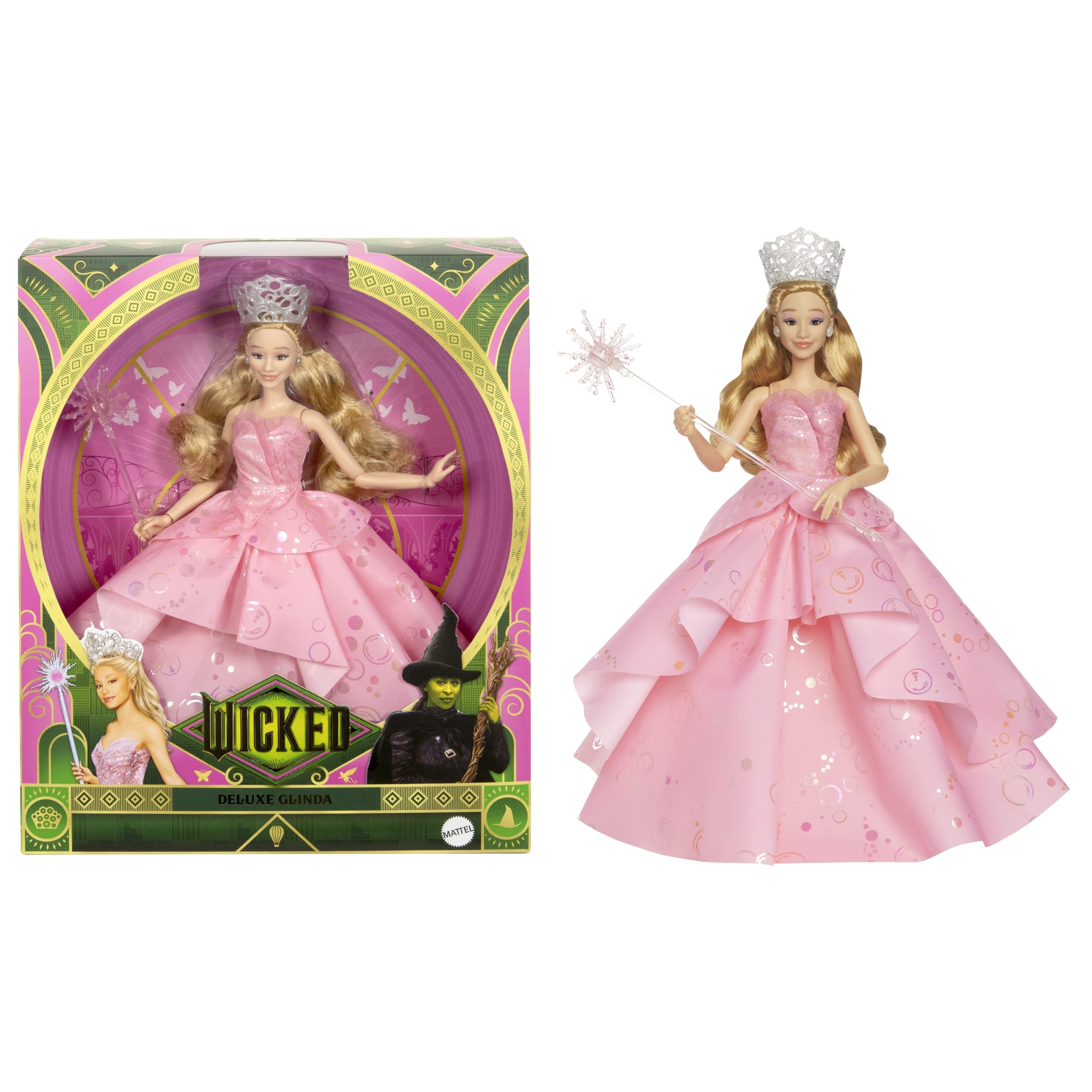 Wicked Deluxe Glinda Fashion Doll and Accessories