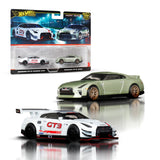 Hot Wheels Premium Car Culture Nissan GT-R 2-Pack