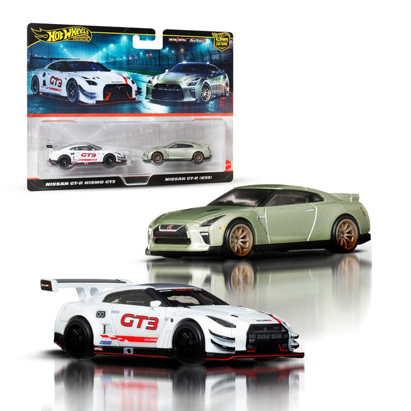 Hot Wheels Premium Car Culture Nissan GT-R 2-Pack | Mattel