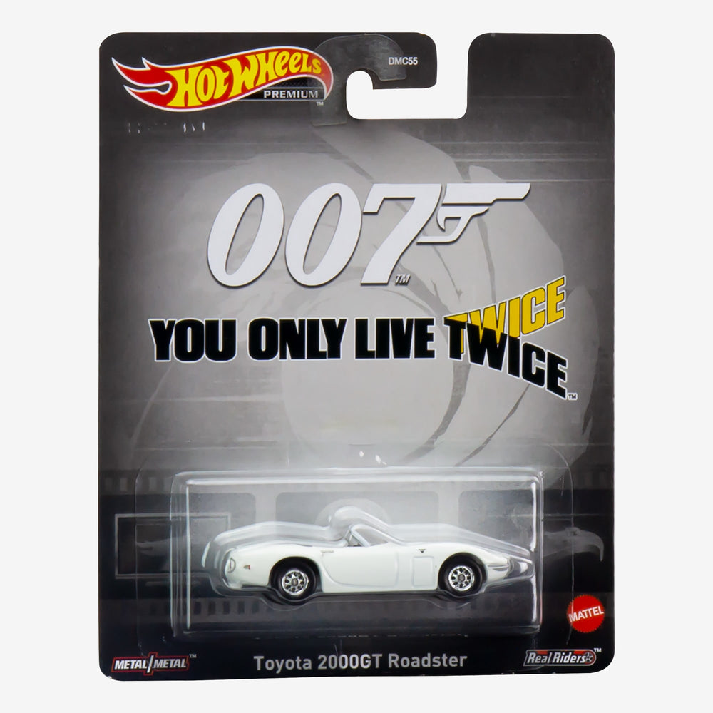 ホットウィール　007 セット Hot Wheels Premium 007 You Only Live Twice, Toyota 2000GT Roadster