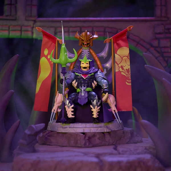 Turtles of Grayskull Skele-Shredder Action Figure | Mattel Creations