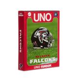 UNO Fandom NFL Atlanta Falcons Game Deck