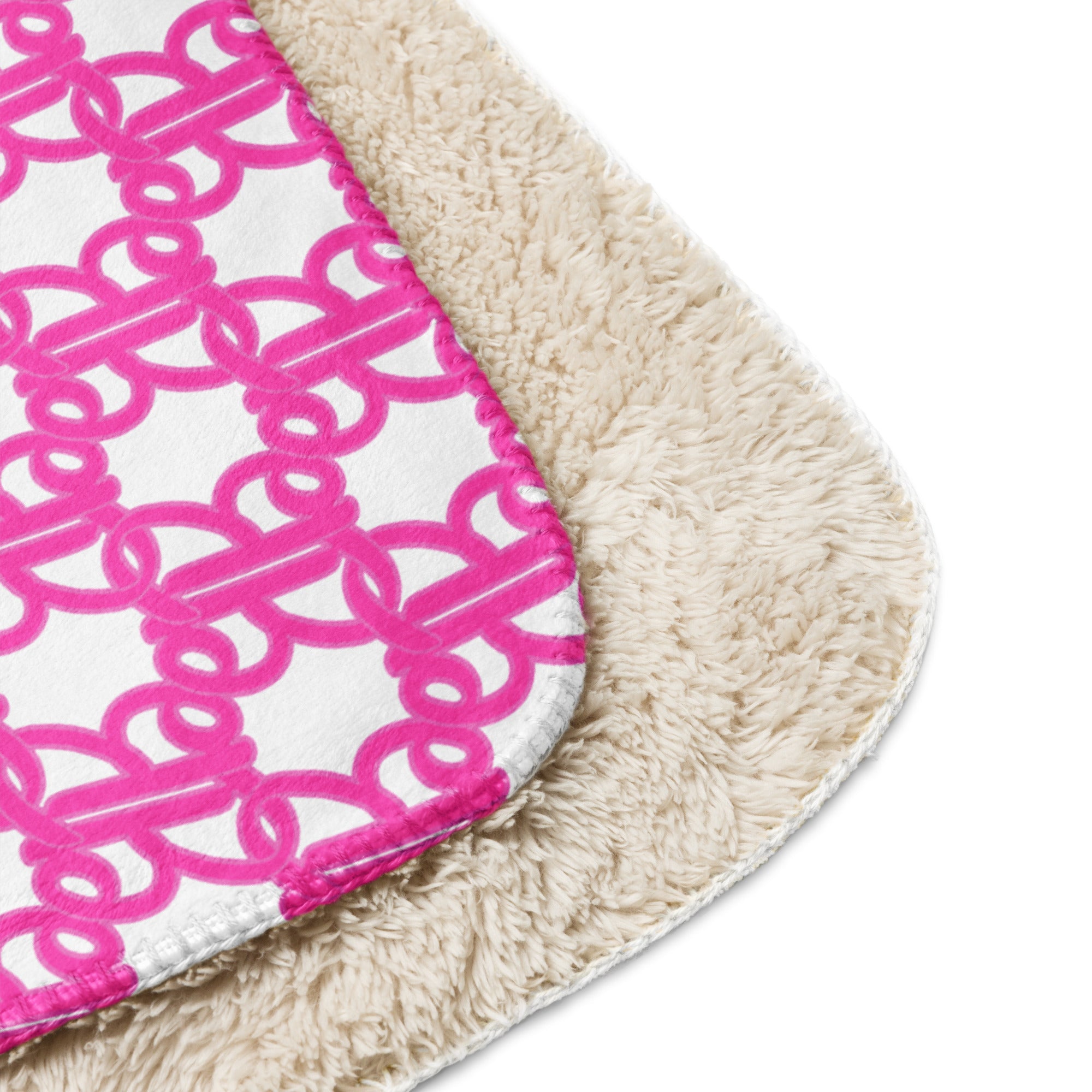 Barbie Logo Sherpa Blanket