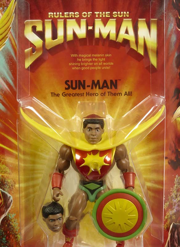 Masters of the Universe Origins Sun-Man Action Figure – Mattel Creations