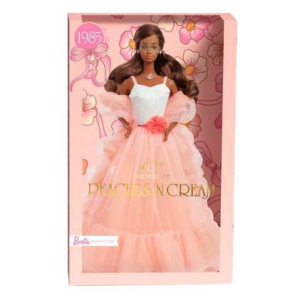 Peaches ‘n Cream Barbie Doll, Brown Hair