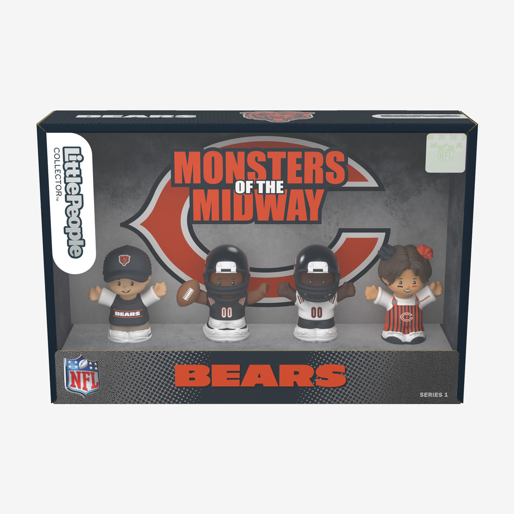 Little People Collector x NFL Chicago Bears Set