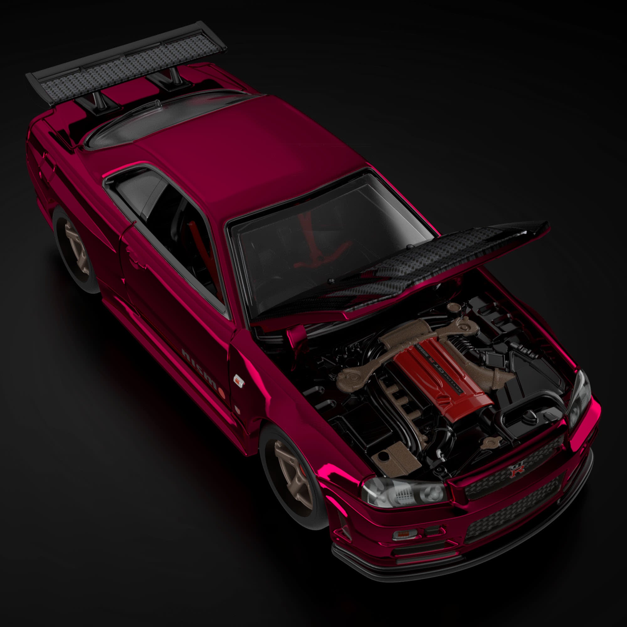 Gtr R27 RLC Exclusive sELECTIONs Nissan Skyline GT-R (BNR34) – Mattel Creations