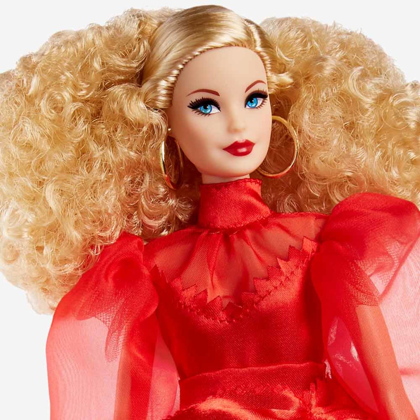 Barbie Collector Mattel 75th Anniversary Doll (12-in Blonde) in Red Gown