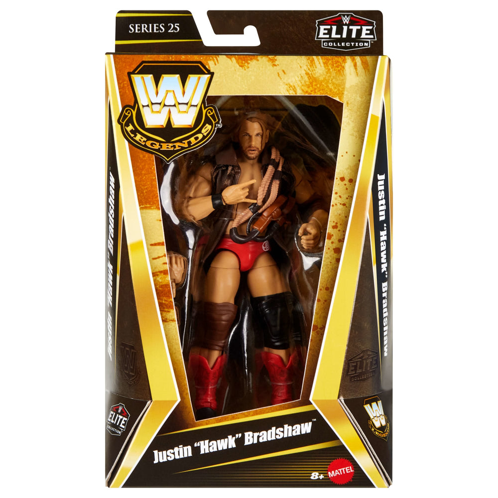 WWE Elite Legends Justin “Hawk” Bradshaw Action Figure