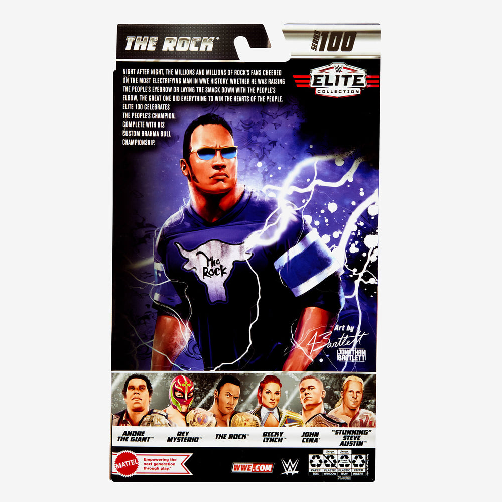 WWE Elite Collection The Rock Action Figure