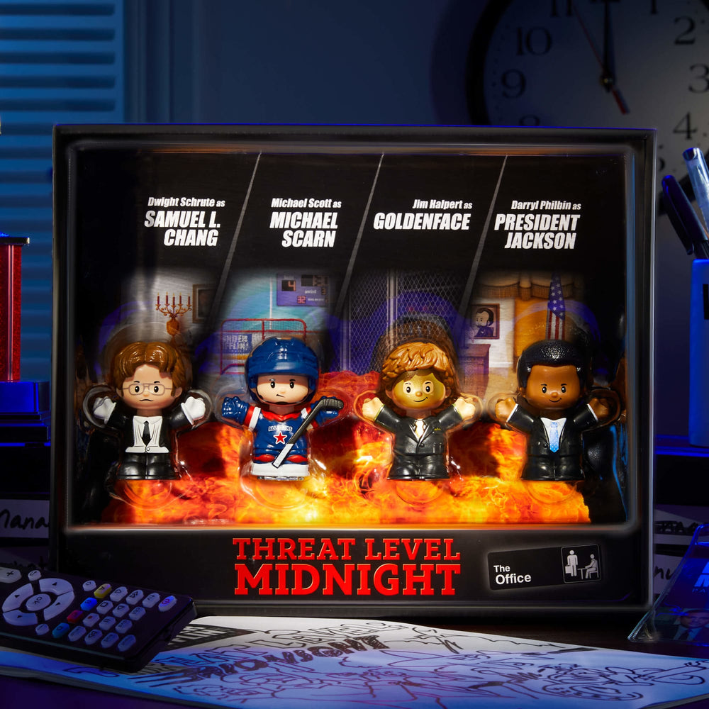 Super7 ReAction 3.75 in Plastic The Office Threat Level Midnight Toby