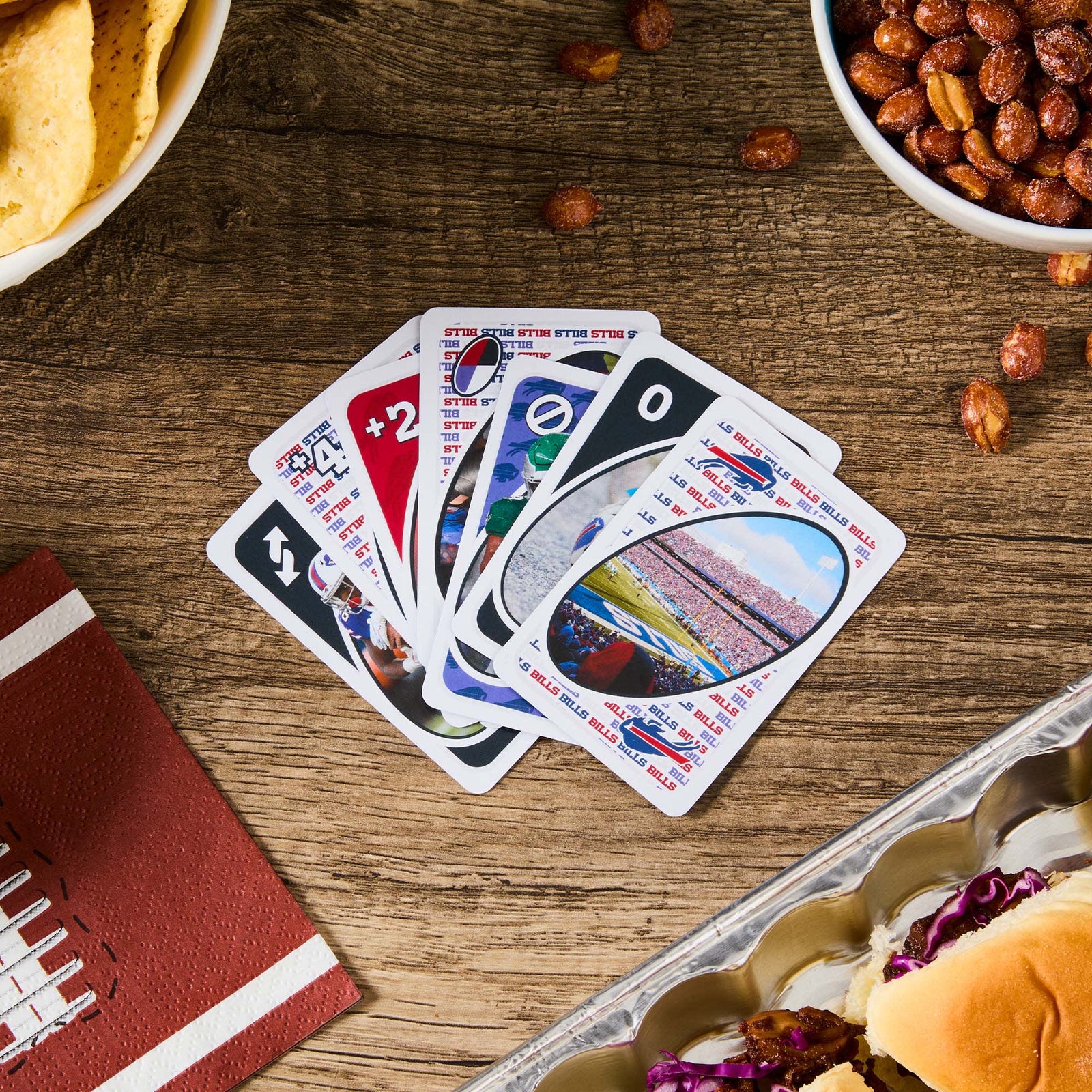 UNO Fandom NFL Buffalo Bills Game Deck