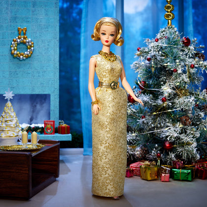 Holiday Barbie Doll Barbie Dia De Navidad Barbie Juguetes De
