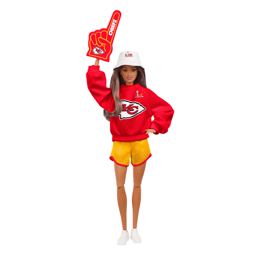 super bowl chiefs barbie