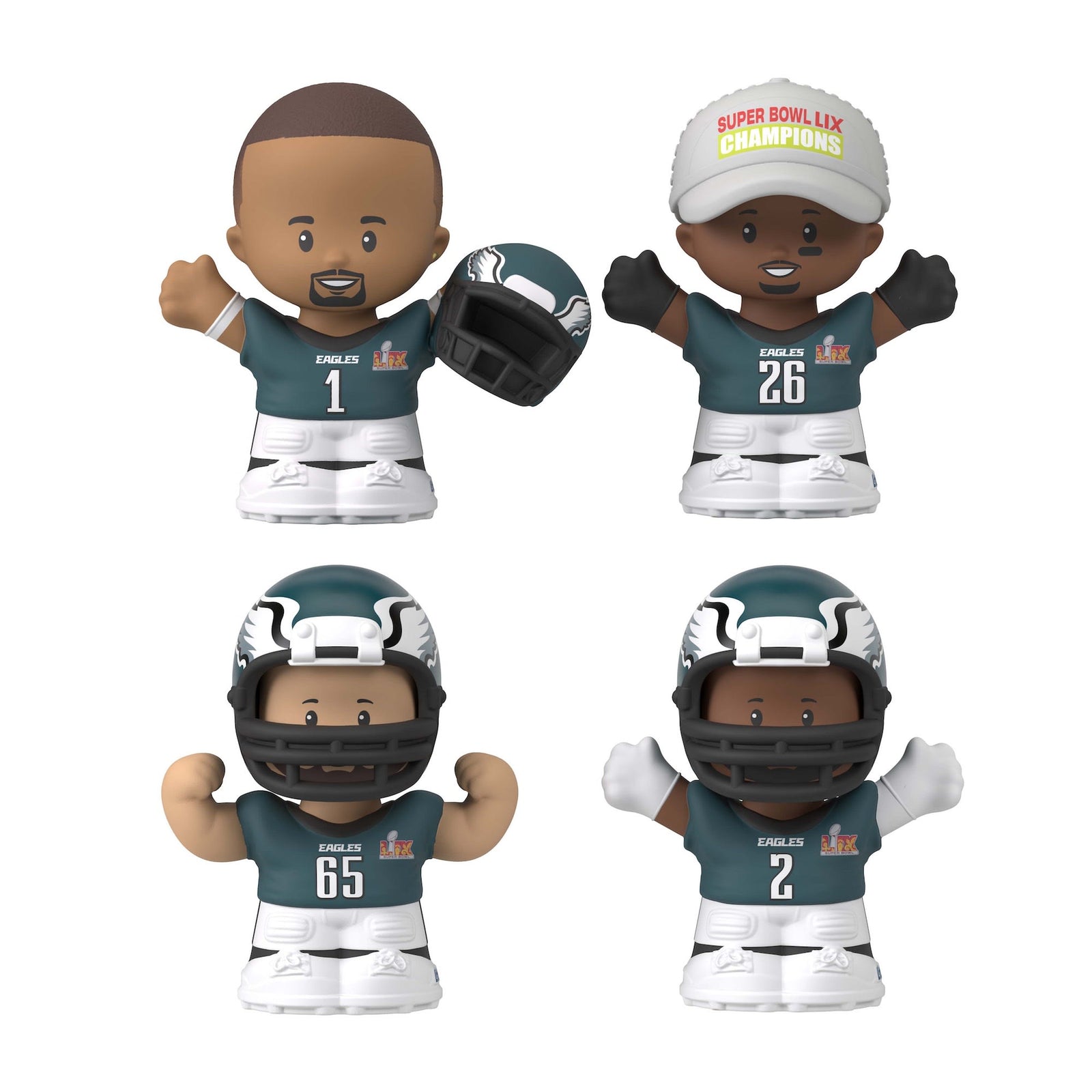 Little People Collector x Super Bowl Eagles Set