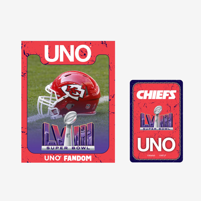 UNO LVIII Super Bowl Card Game