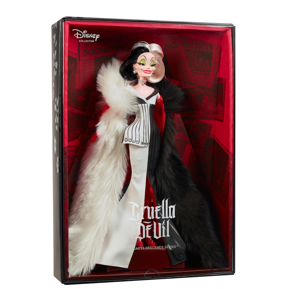 Disney Darkness Descends Cruella De Vil Doll | Mattel Creations