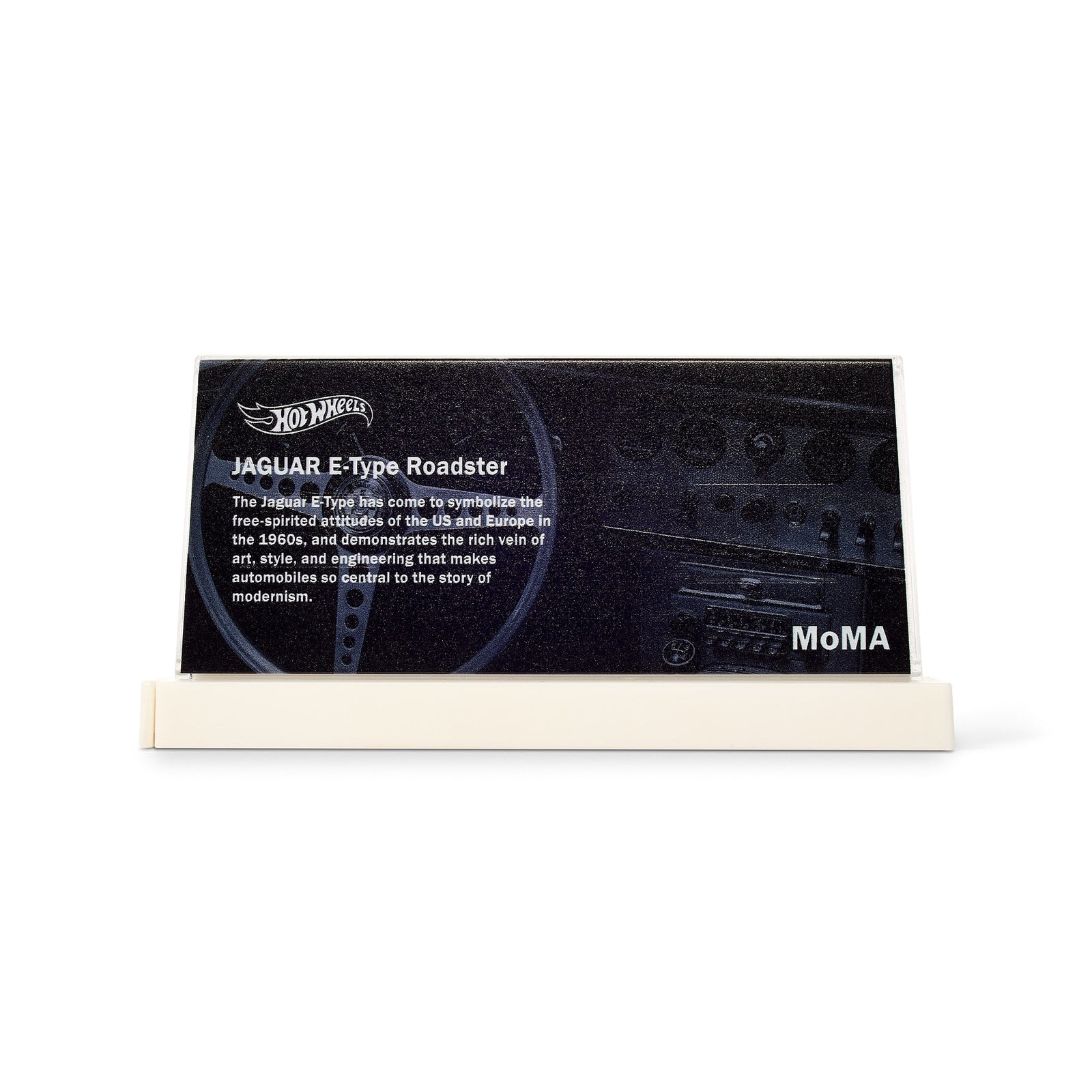 Hot Wheels x MoMA Jaguar E-Type Roadster
