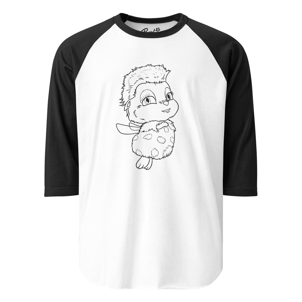 Barbie Bibble Fairytopia Sketch White Ringer T-shirt | Mattel Creations