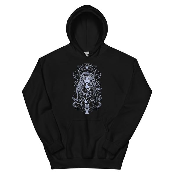 Monster High Lenore Loomington Black Hoodie – Mattel Creations
