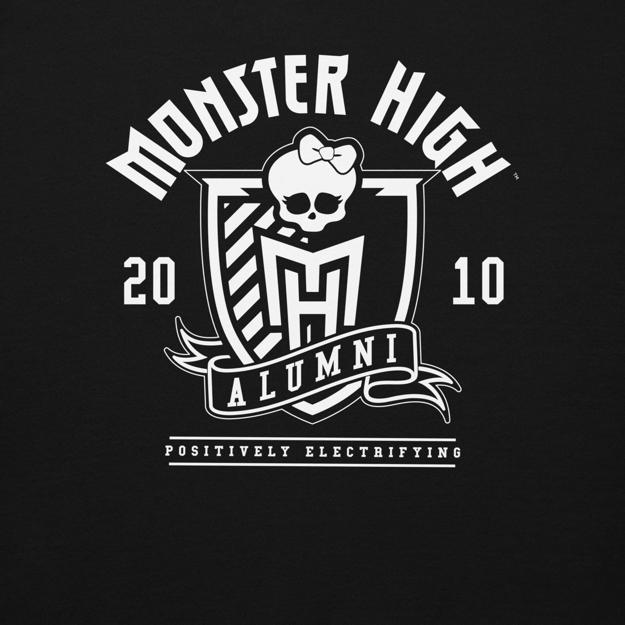 Monster High Black Alumni Logo Hoodie