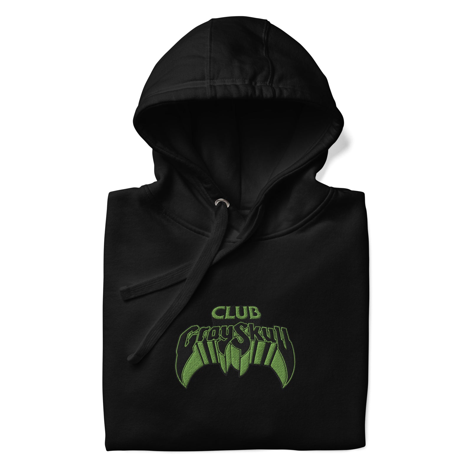 Masters of the Universe Club Grayskull Black Embroidered Hoodie