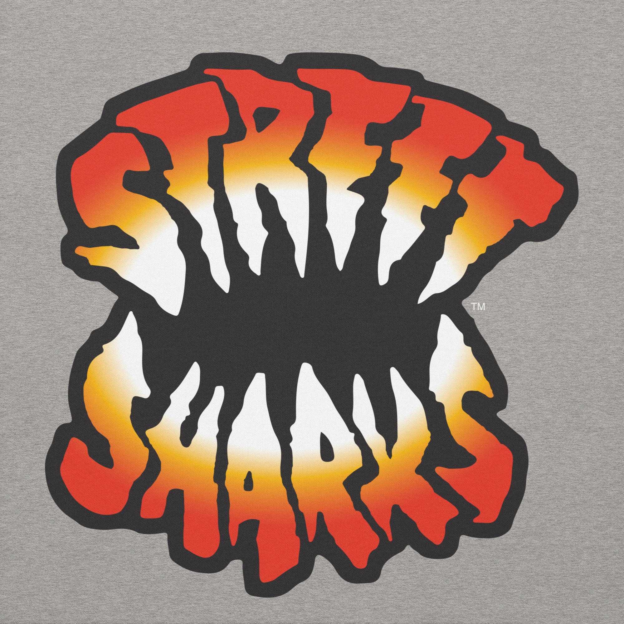 Street Sharks Grey Logo Hoodie