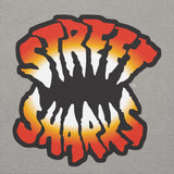 Street Sharks Grey Logo Hoodie