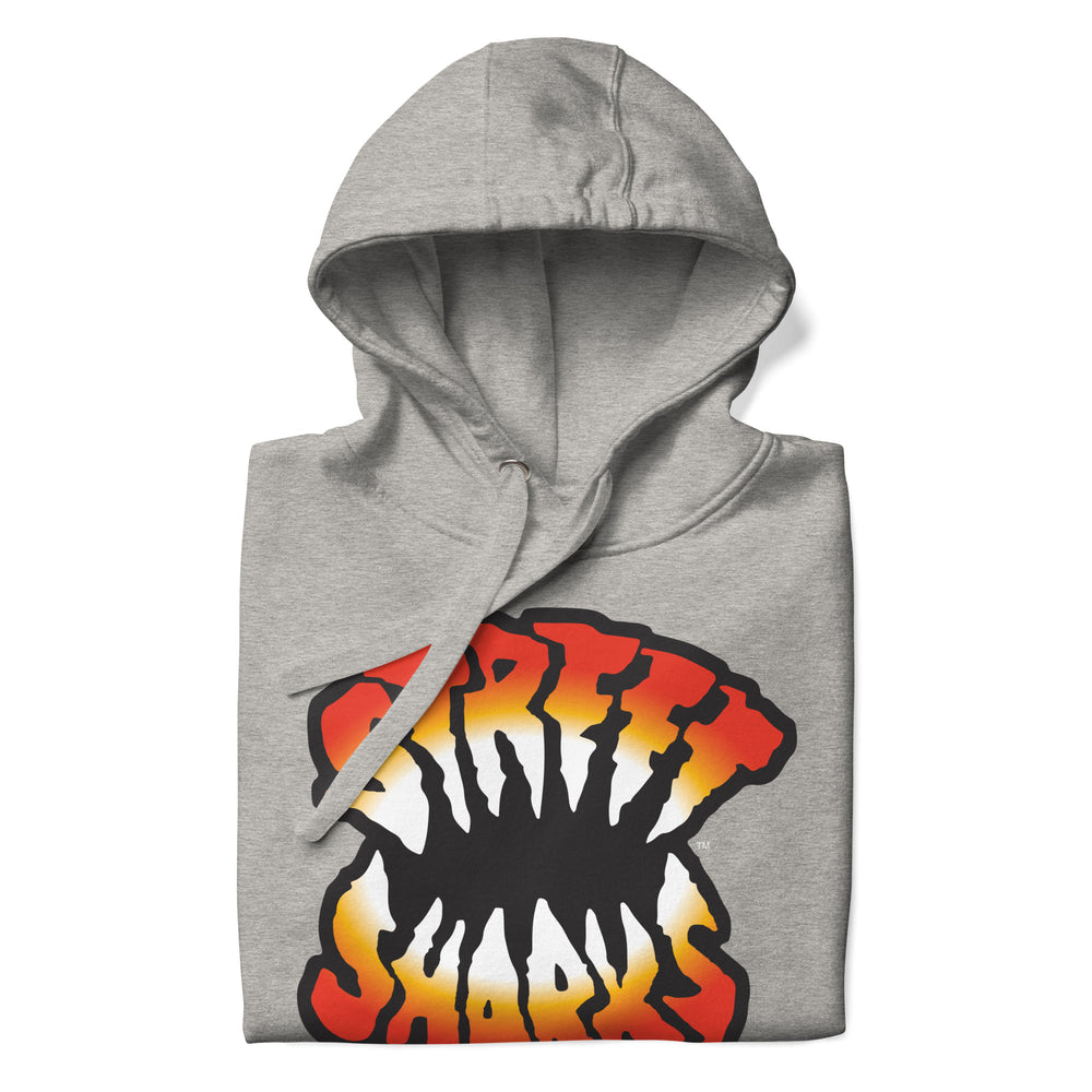 Street Sharks Grey Logo Hoodie