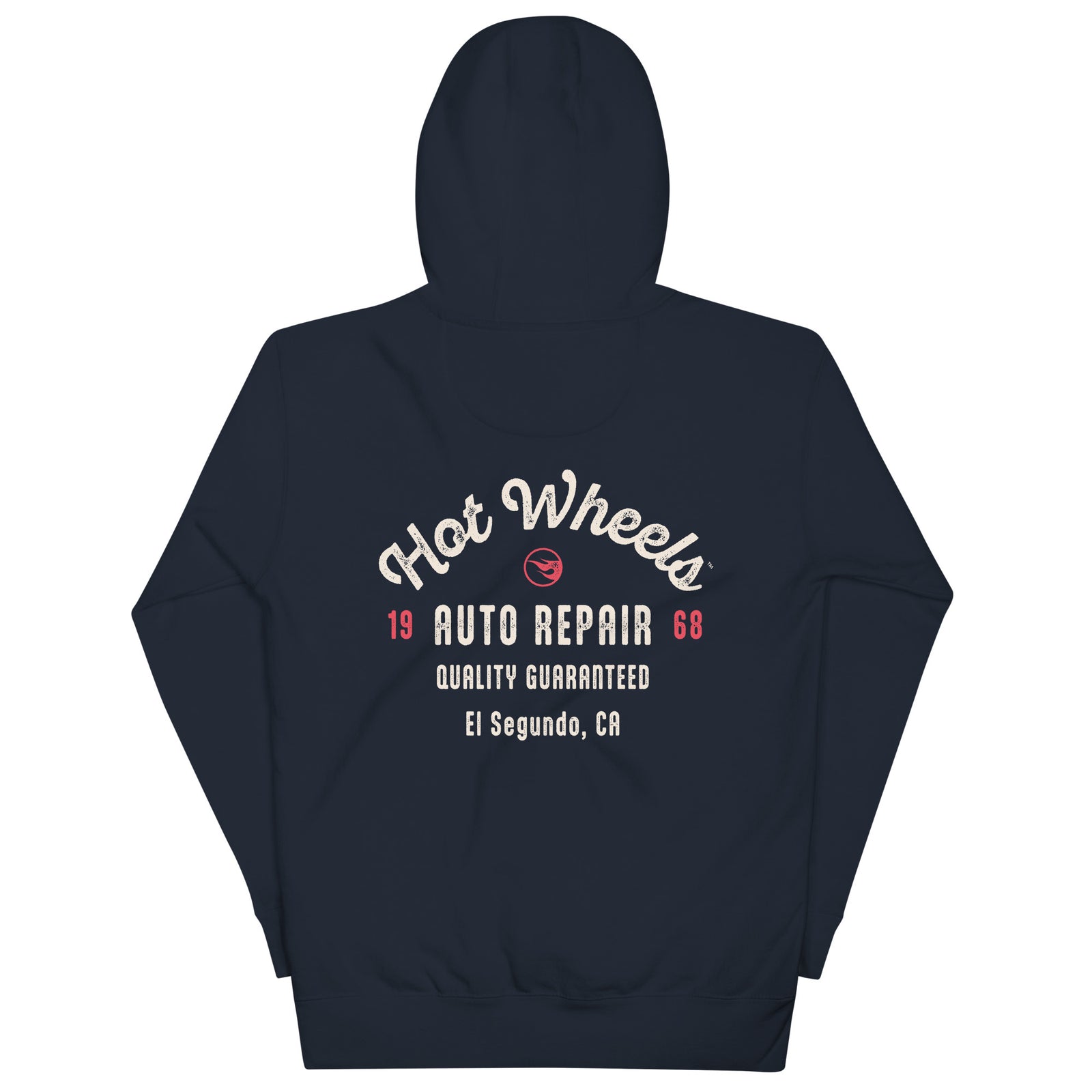 Hot Wheels Customizable Auto Repair Mechanic Navy Hoodie