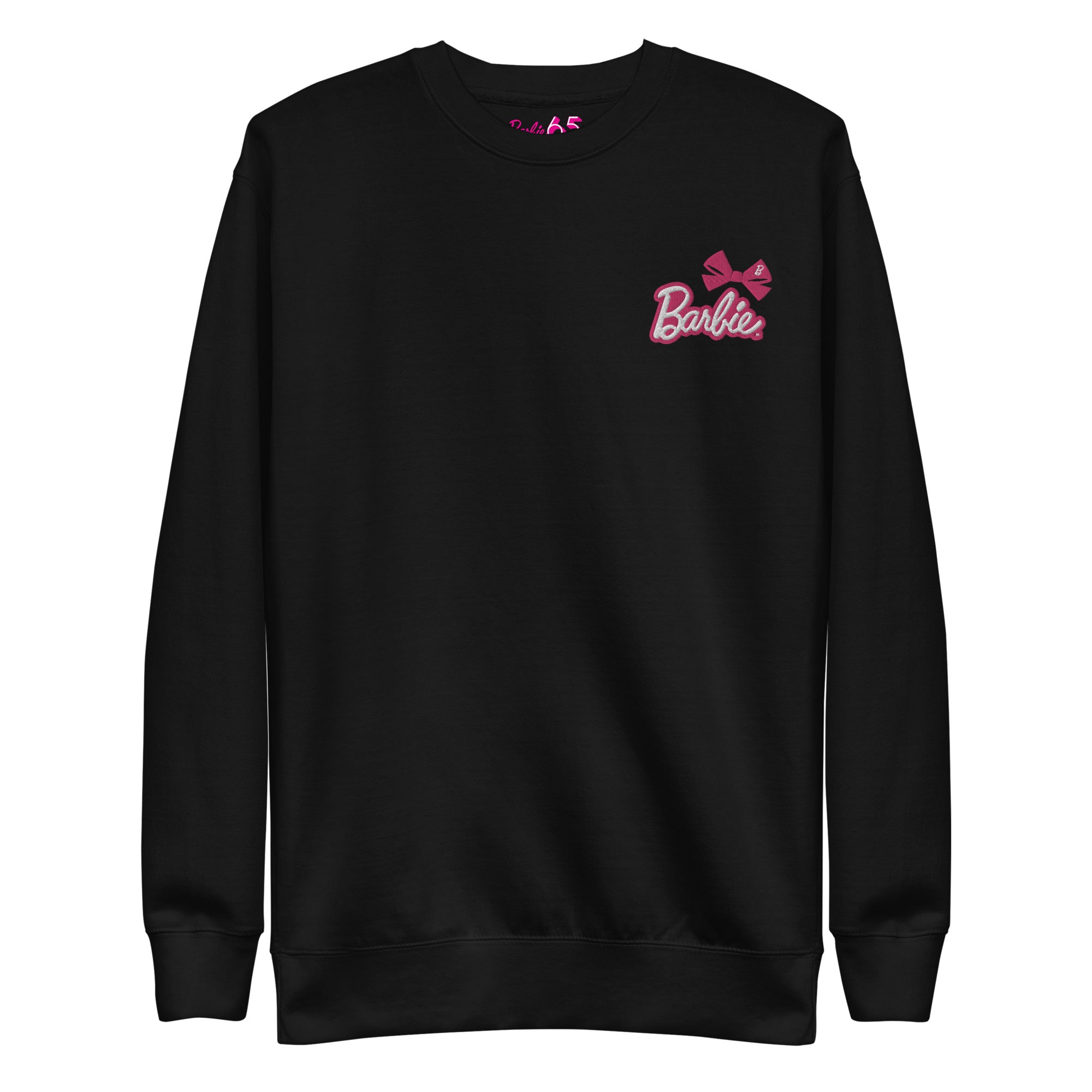 Barbie 1960's Embroidered Bow Sweatshirt