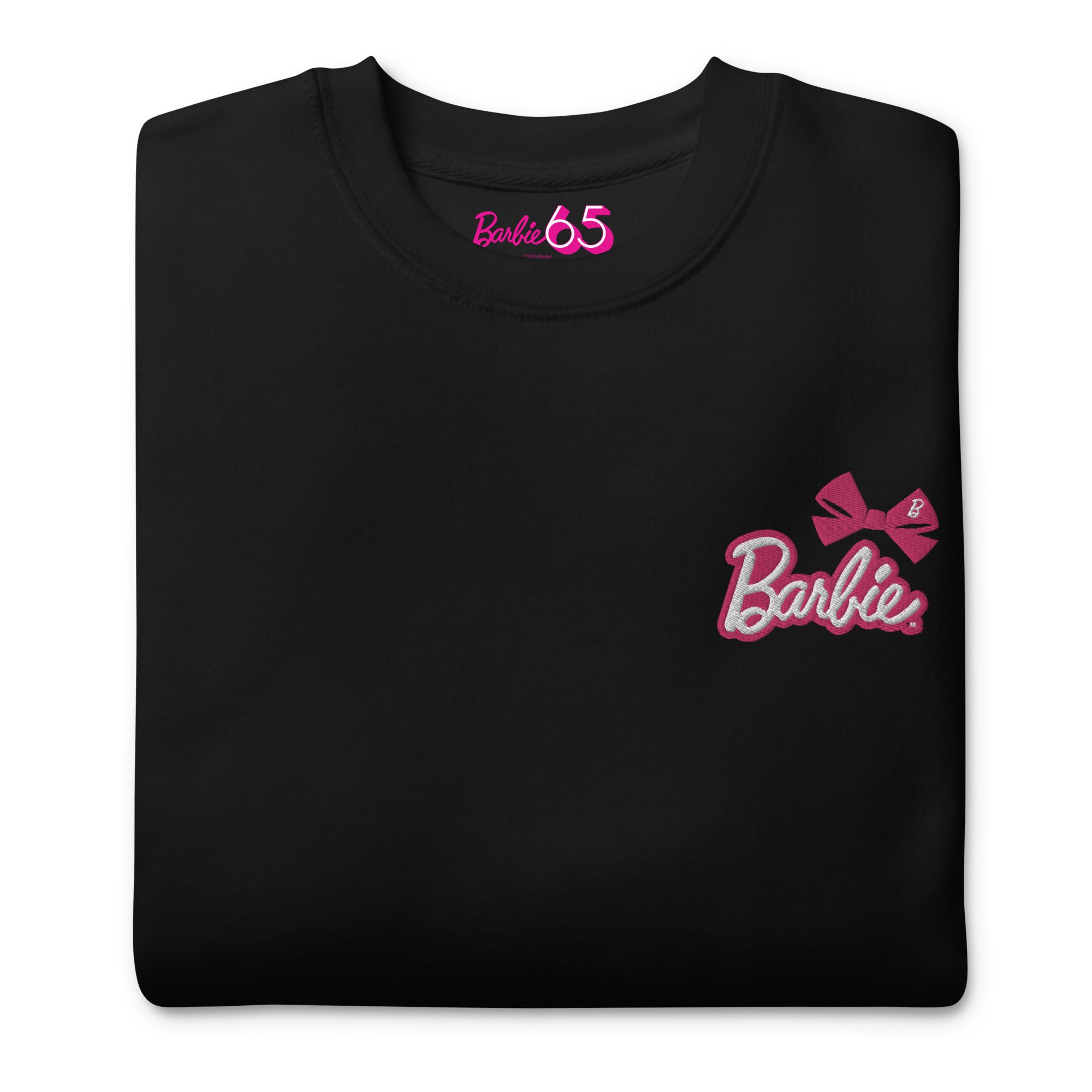 Barbie 1960's Embroidered Bow Sweatshirt