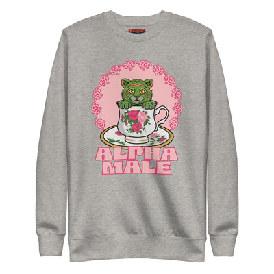 Masters of the Universe Movie Cringer Teacup Gray Sweatshirt
