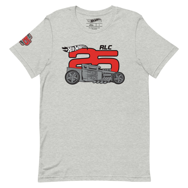 Hot Wheels 2025 RLC Membership Grey T-Shirt | Mattel Creations