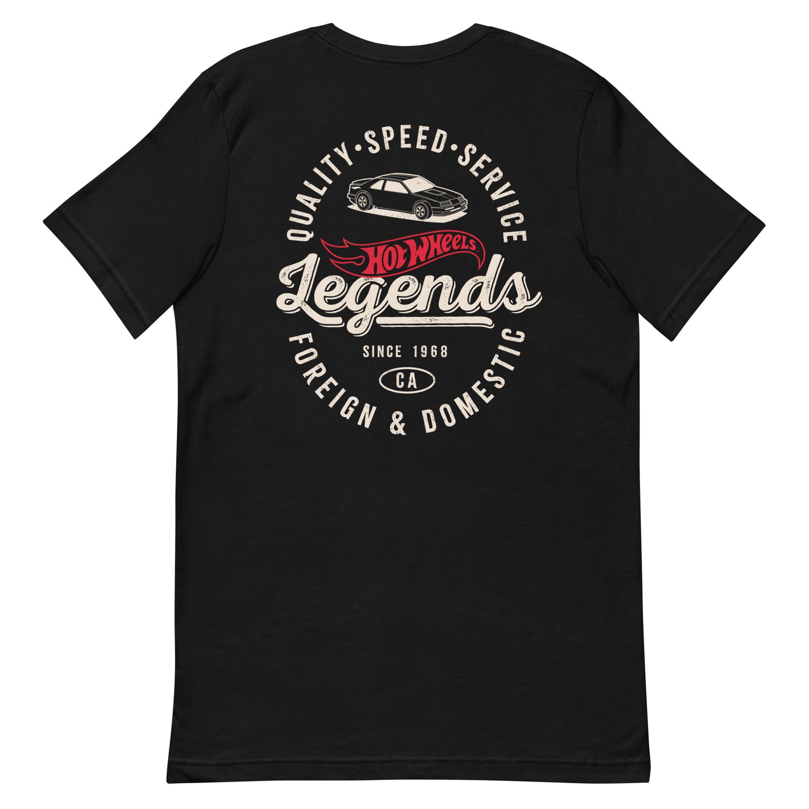 Hot Wheels Customizable Legends Mechanic Black T-Shirt