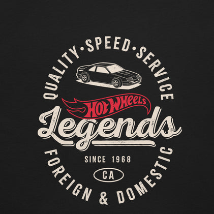 Hot Wheels Customizable Legends Mechanic Black T-Shirt