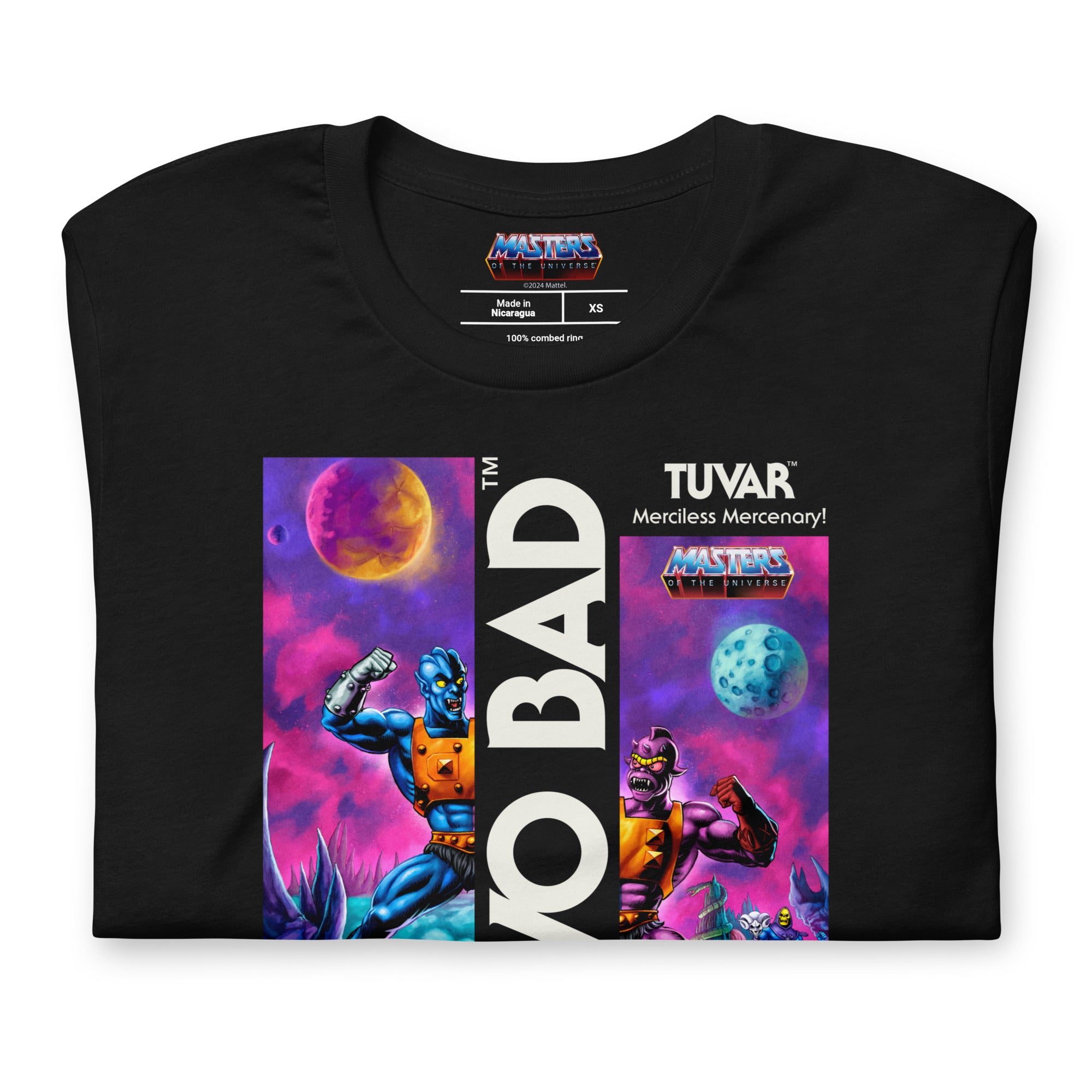 Masters of the Universe Two Bad Black T-Shirt