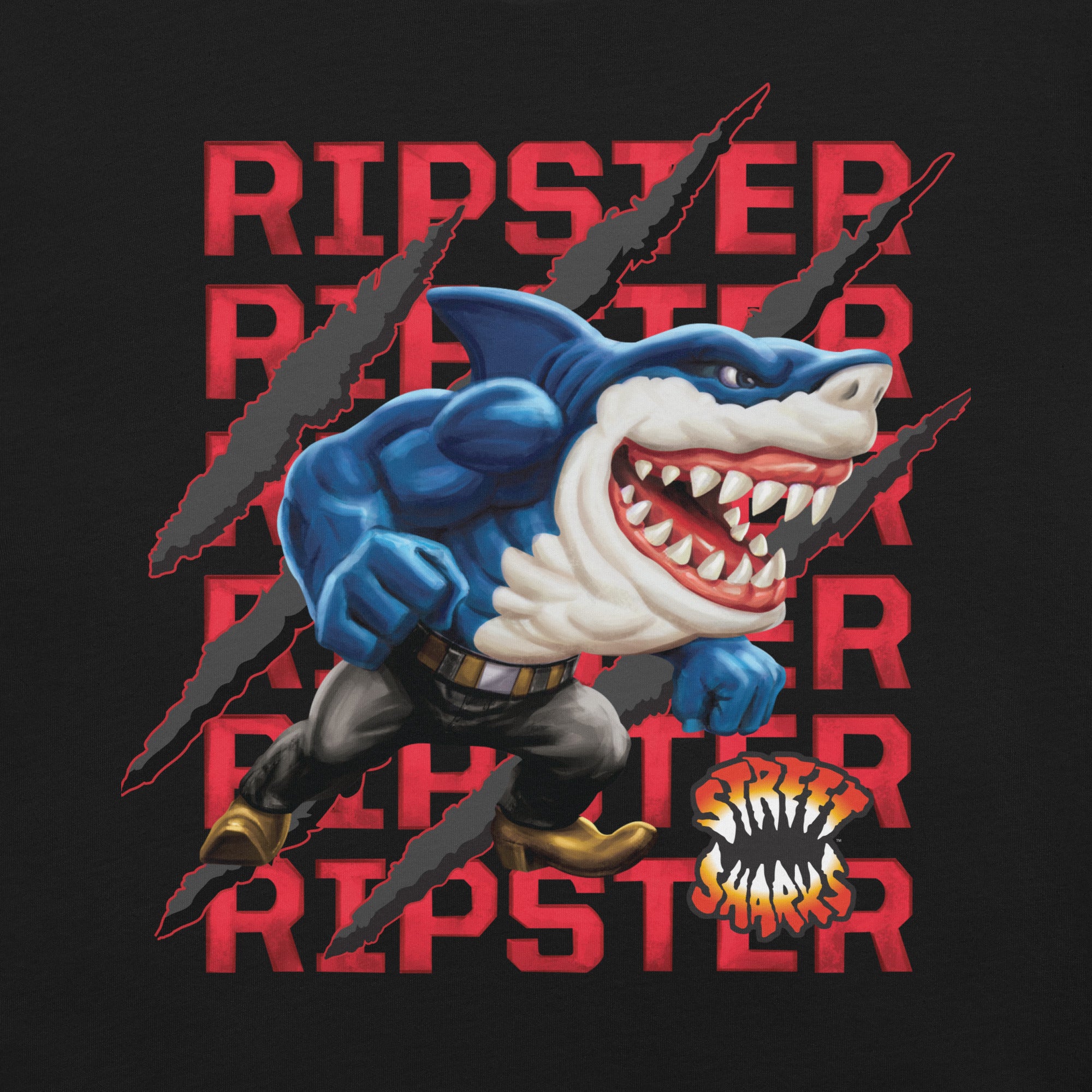 Street Sharks Ripster Slash T-Shirt