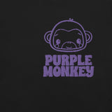 Fisher Price Purple Monkey Embroidered Graphic T-Shirt