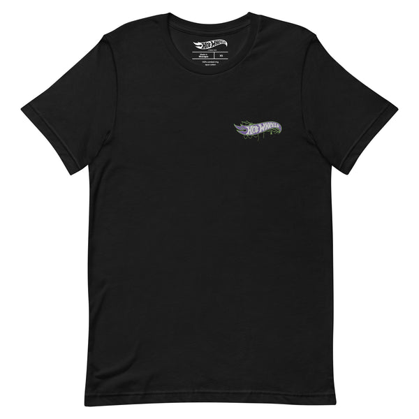Hot Wheels Spiderweb Logo Embroidered T-shirt | Mattel Creations