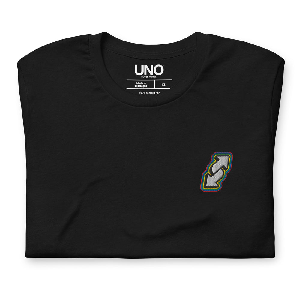UNO Social Club Black T-Shirt  Mattel Creations