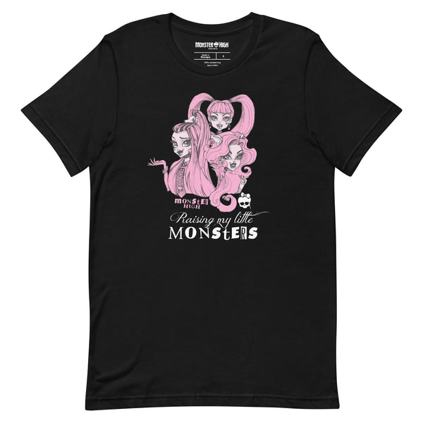 monsters ink shirt Monster High Raising Little Monsters Black T-shirt