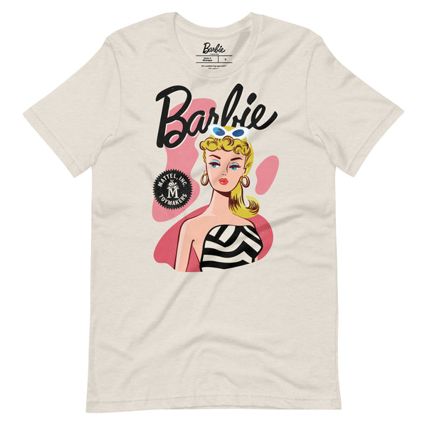Vintage Barbie Oatmeal T-Shirt | Mattel Creations