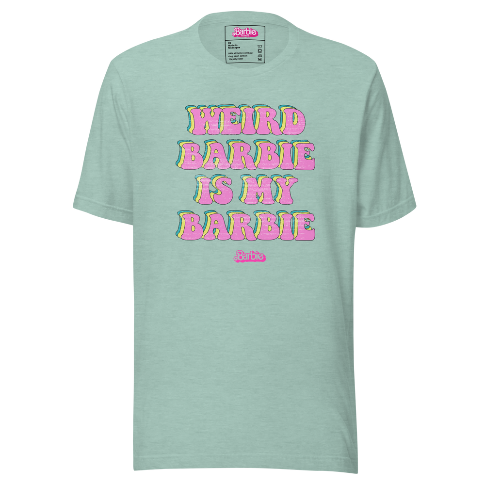 Barbie Mens White Short-Sleeve T-Shirt