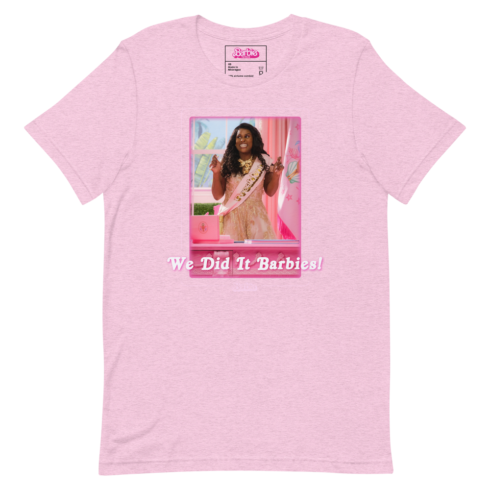We Did It Barbies T shirt Barbie The Movie Mattel Creations